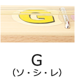 G（ソ・シ・レ）